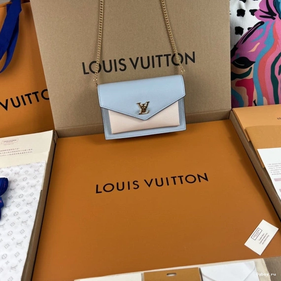VUITTON MYLOCKME CHAIN POCHETTE LOUIS 0813